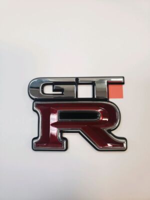 Genuine Nissan R34 Skyline R34 GTR Trunk Badge Emblem NEW OEM 84896-AA400