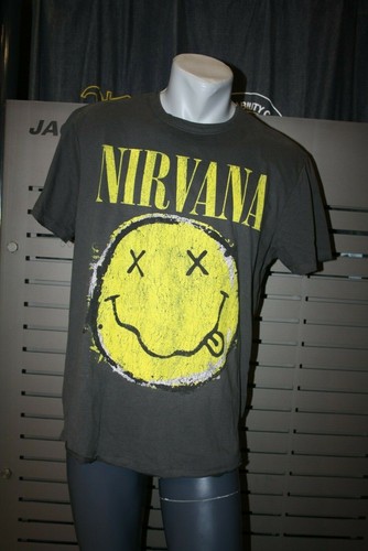 Amplified T-Shirt Nirvana Smiley New 