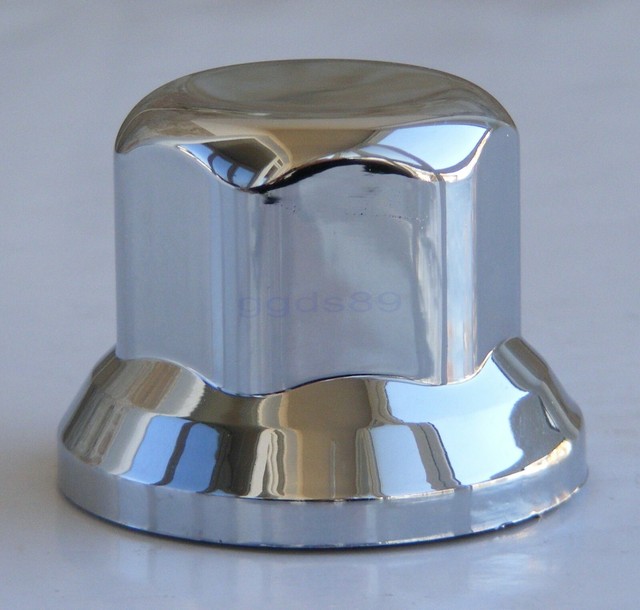 20x 32mm Chrome Plastic Wheel Nut Caps Cover SCANIA MAN DAF VOLVO IVECO