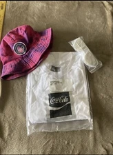 Coca-Cola Zero Sugar Starlight Creations T Shirt Sunglasses Bucket Hat - XL