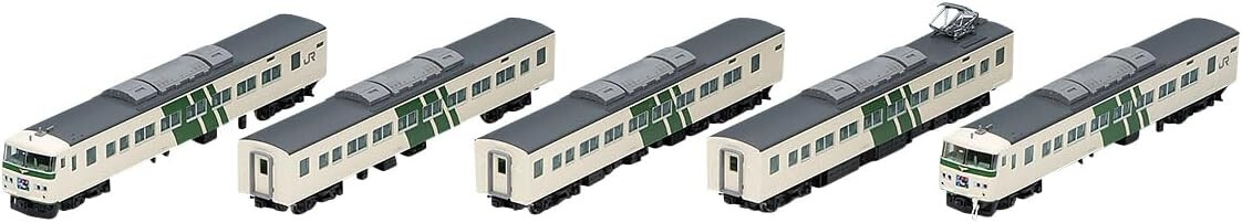 TOMIX N Gauge JR 185-0 Odoriko Reinforced Skirt Basic Set B 5-Car