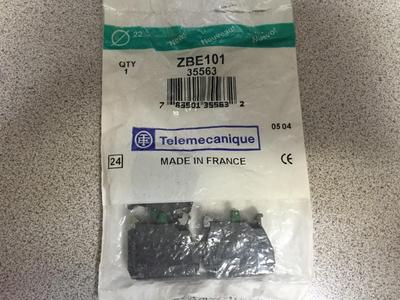 TELEMECANIQUE SCHNEIDER ZBE-101 PUSHBUTTON CONTACT NEW QUANTITY!! 