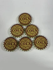 NATION'S BEST COLA SODA BOTTLE CAP US BOT CO BUTLER PA CORK CROWN 1 CAP PER