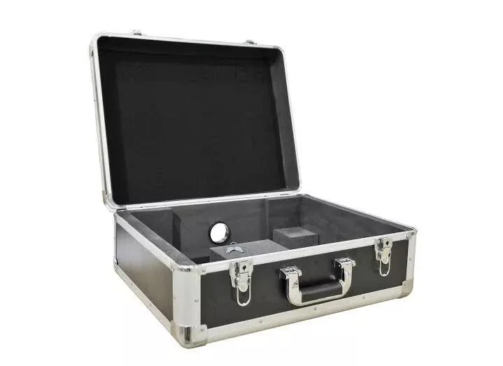 DJ LP Deck Turntable Aluminium Storage Flight Carry Case - Lightweight, Black - Image 3 of 3