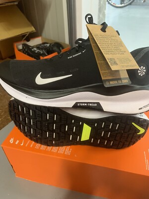 Nike React InfinityRN 4 GTX Running Shoes Mens US 12.5 Black FB2204-001 Gore-Tex
