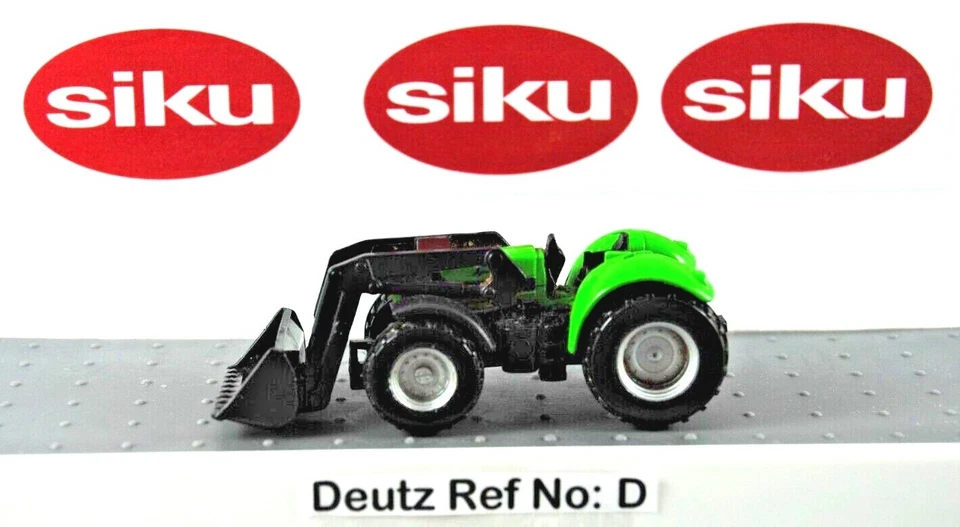 Various SIKU CLAAS DEUTZ FENDT HANOMAG JCB MF New Holland FARM TRACTORS Mix Lot - Image 3 of 4