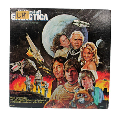 Battlestar Galactica- Vinyl LP Movie Soundtrack 1978 MCA Record