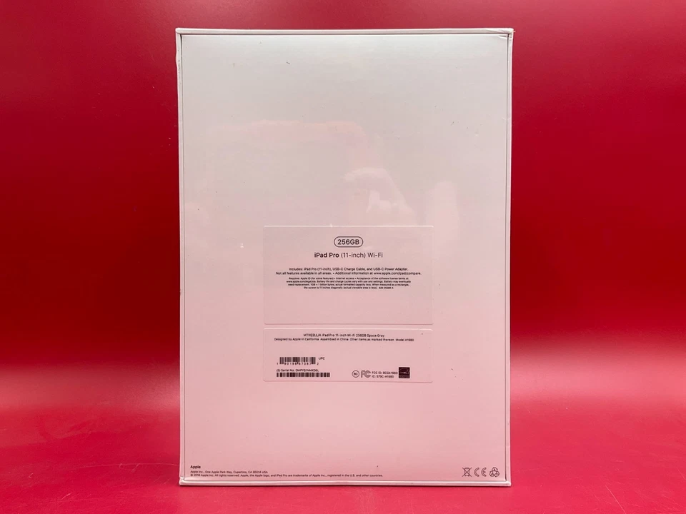 Apple iPad Pro 256GB 11 silver late 2018 MTXQ2LL/A ✅❤️️✅❤️️ FACTORY SEALED! - Image 2 of 4