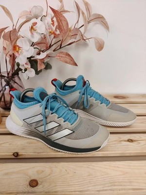 Adidas adizero Ubersonic 4 Clay Court 'Grey' Sneaker Turnschuhe Schuhe UK 7 US 8,5