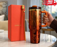 The Stanley 1913 x KAROL G 40oz Quencher H2.O FlowState Tumbler