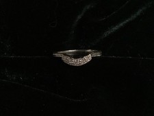Delicate Art Deco Ring .925 Sterling Silver S...