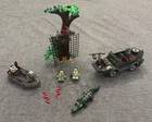 LEGO Indiana Jones 7625 River Chase Retired Set INCOMPLETE Missing Indy & Marion
