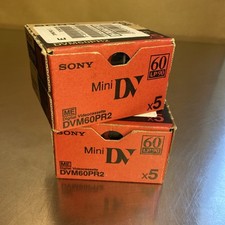  Lot Of 9 Used Mini DV Cassettes DVM60 LP-90 Digital Video. SONY  TDK