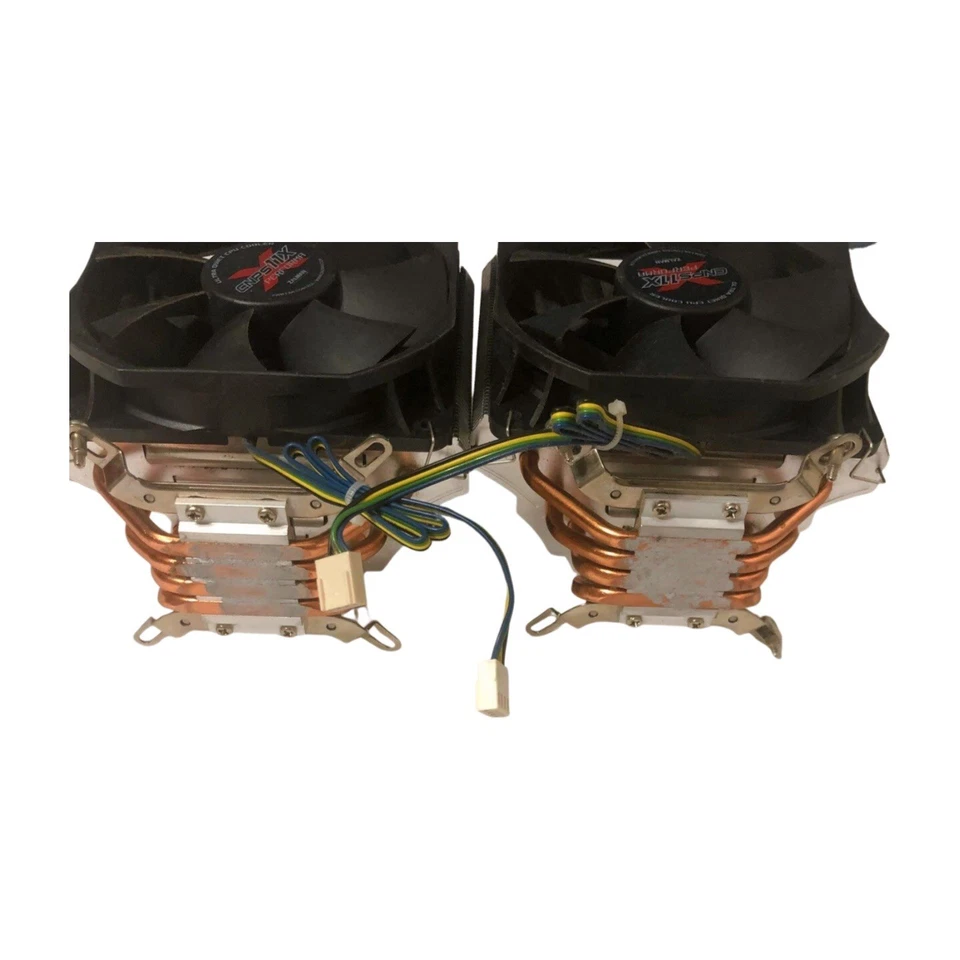 LOT OF 2 Zalman CNPS 11X Performa 120mm Long Life Bearing V-Shaped Dual Heat - Image 2 of 4