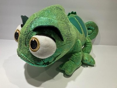Disney Tangled ''Pascal'' Chameleon Metallic Green Plush Stuffed Animal 16 Inches