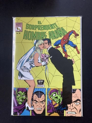 Rare Sorprendente Hombre Araña 128 Jose Luis Duran Spider-Man 1973 2021