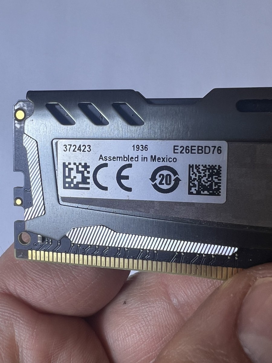 MICRON Ballistix Sport 16GB DDR4 RAM 2400MHz BLS16G4D240FSB PC4