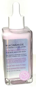 Niacinamide + Vitamine C & Sérum hydratant tout-en-un collagène pour visage, cou