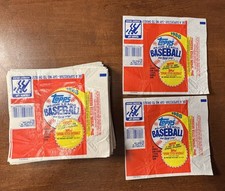 1988 Topps Major League Baseball Card Wax Pack Wrappers lot of 78 🔥⚾