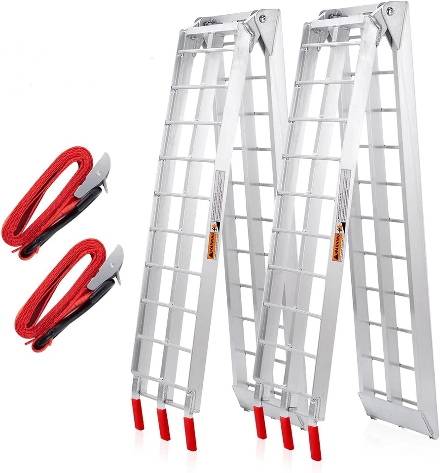 Professional-Grade ATV Folding Ramps, 1500lbs Capacity - Lightweight & Sturdy Foto 3 de 4