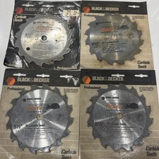 Black & Decker Piranha 5 1/2" Saw Blade, sealed in package 4 Pack NOS
