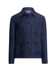 Ralph Lauren Purple Label Navy Burnham Hand Tailored Linen Silk Jacket New $1995