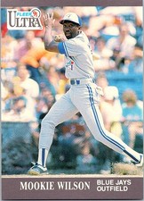 Mookie Wilson 1991 Ultra #372 Toronto Blue Jays