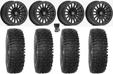 Valor V06 Bdlk 15" Wheels SB 33" RC500 Tires UForce U10 Pro / U10 XL Pro