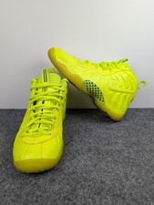 Nike Little Posite Pro Volt Neon Green Size 5.5Y GS 644792-700 Foamposite Kids