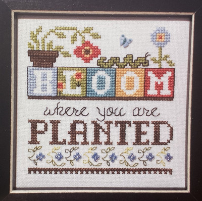 BLOOM Cross Stitch Pattern/Chart by STONEY CREEK COLLECTION