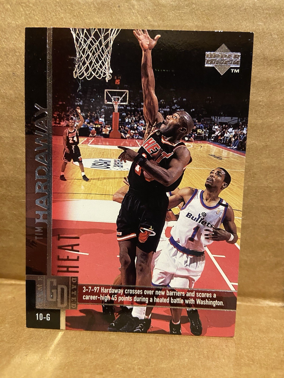 1997-98 Upper Deck #66 Tim Hardaway Miami Heat