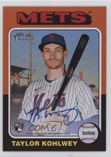 2024 Topps Heritage High Number Real One Auto Taylor Kohlwey #ROA-TK Auto 0i7e