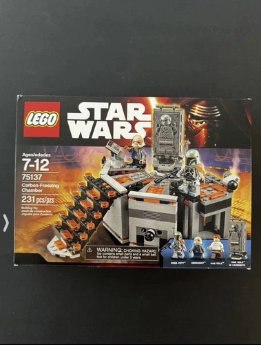 NEW LEGO 75137 STAR WARS RETIRED Chamber Boba Fett Han Solo Carbonite SEALED