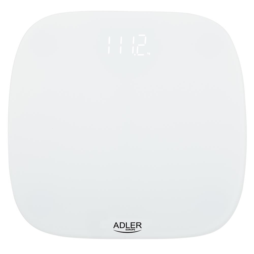 Adler AD 8176 Badezimmerwaage Цифровой персонализированный светодиодный дисплей Batterie weiß
