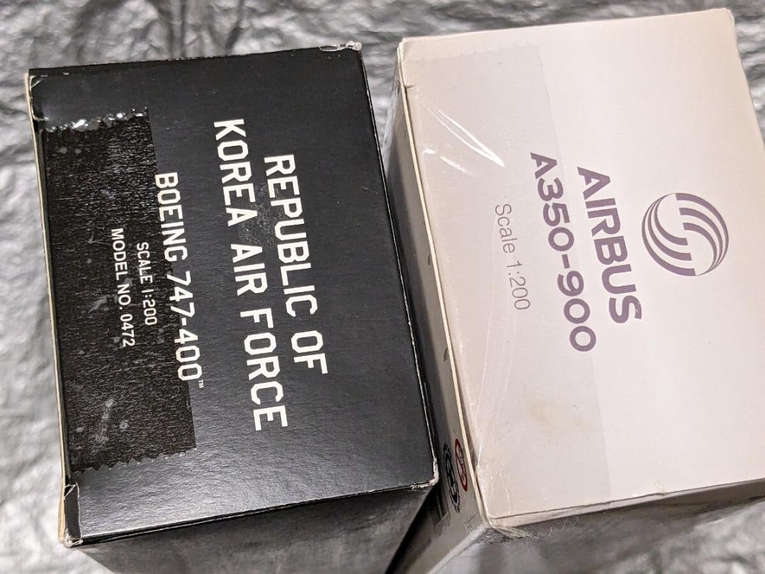 hogan 747-400 韓国★エアバス A350-900 1：200 Hogan 747-400 Korea Airbus A350-900 1 200 | eBay