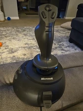 Microsoft Sidewinder Joystick X05-92626 Computer PC USB Flightstick Controller