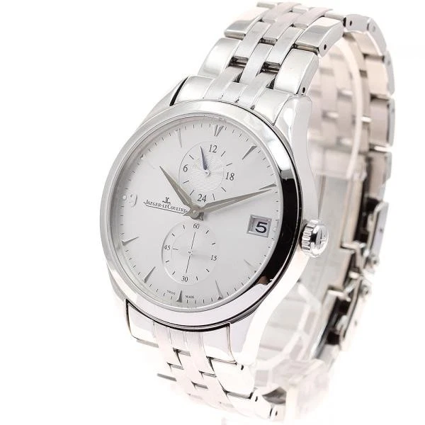 Jaeger LeCoultre — Jaeger-LeCoultre Master Home Time 174.8.05.S/Q1628130 40mm SS Watch #C2342