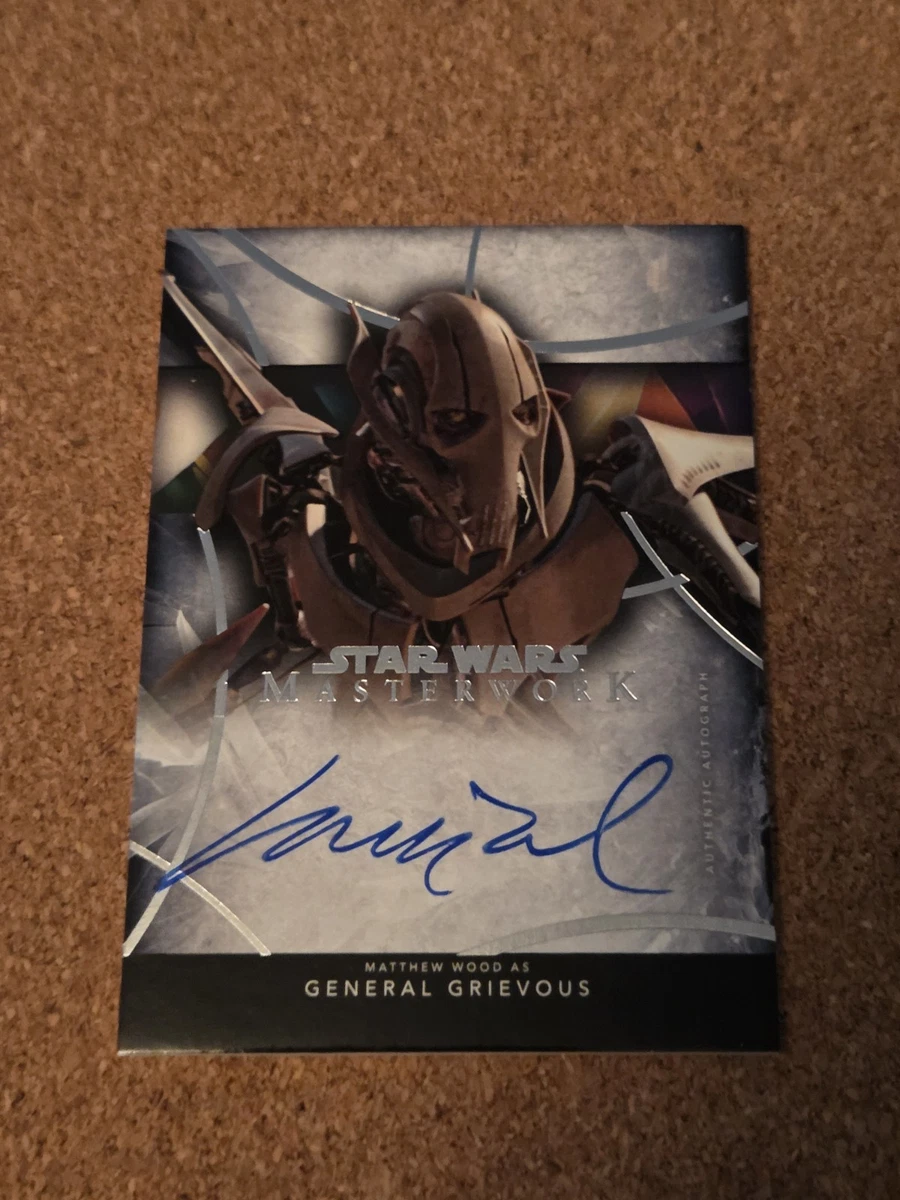 Topps Star Wars Masterwork General Grievous Trading Cards for sale