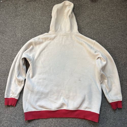 Vintage Southpole Hoodie Mens Medium White Pullover Hip Hop Grunge Y2K - Picture 2 of 15