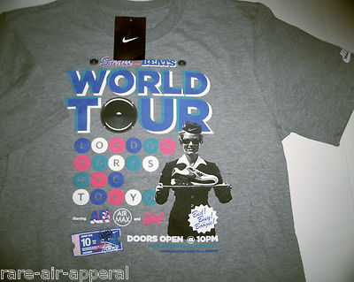 NIKE AIR MAX,AF1 DUNKS WORLD TOUR MENS T-SHIRT PARIS,TOYKO, NEW YORK MEDIUM