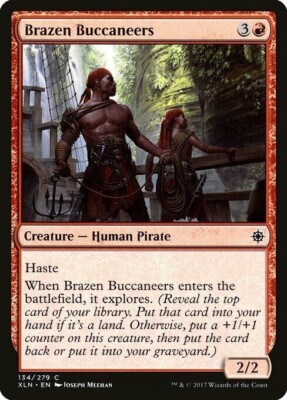 BRAZEN BUCCANEERS X 4 N/M- IXALAN MAGIC THE GATHERING