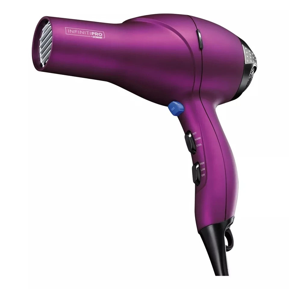 Conair Purple and Gold Salon Professional Hair Dryer - 1875 Watt - Image 2 of 3