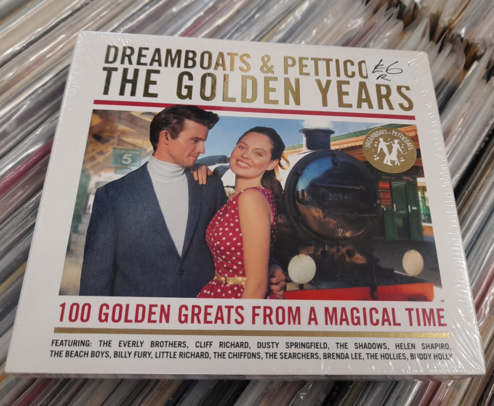 Dreamboats & Petticoats The Golden Years by Various Artists (CD 2018) 100 tracks