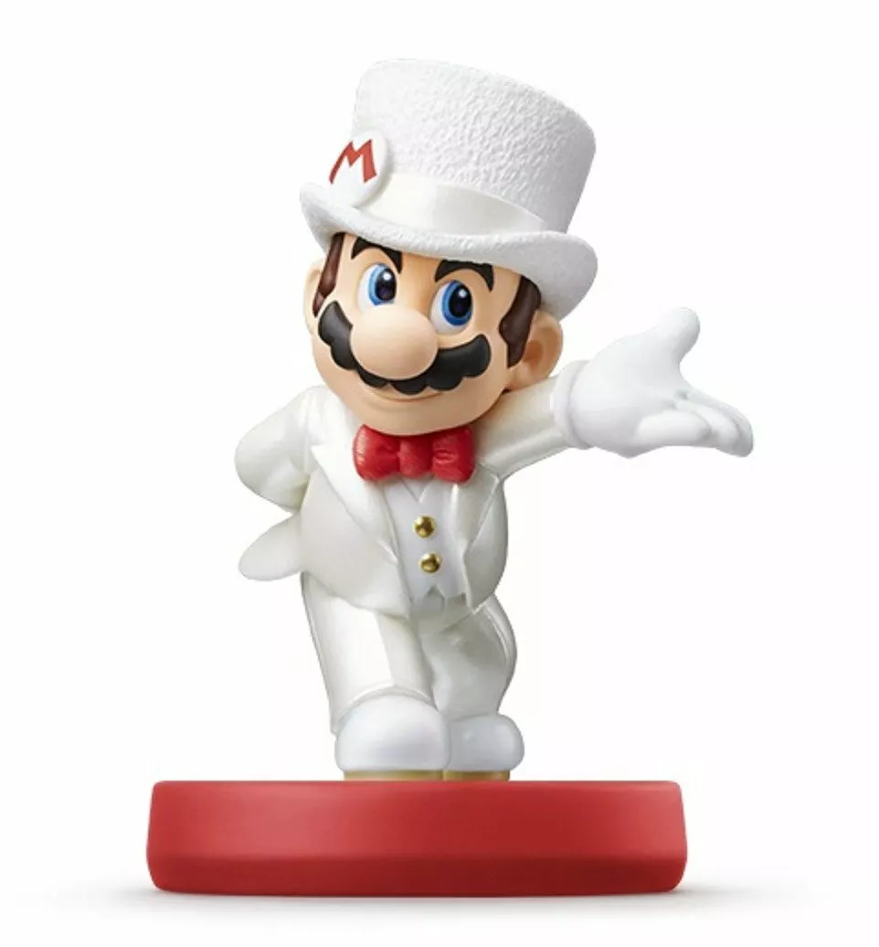 Mario (Wedding outfit) amiibo - Super Mario Odyssey (Nintendo Wii U/Nintendo  3DS/Nintendo Switch) : : PC & Video Games