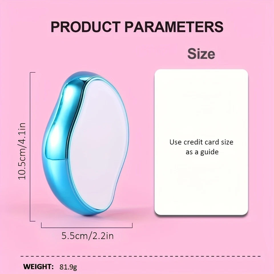 Borrador físico cristalino depiladoras depiladoras depiladora mágica indolora Foto 2 de 4