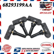 4PCS MOPAR 68293199AA-AB For DODGE RAM 1500 DT 2019-2022 TPMS SENSORS US
