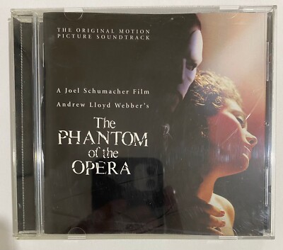 THE PHANTOM OF THE OPERA, SOUNDTRACK BY ANDREW LLOYD WEBER 2004 MEXICAN CD ALBUM