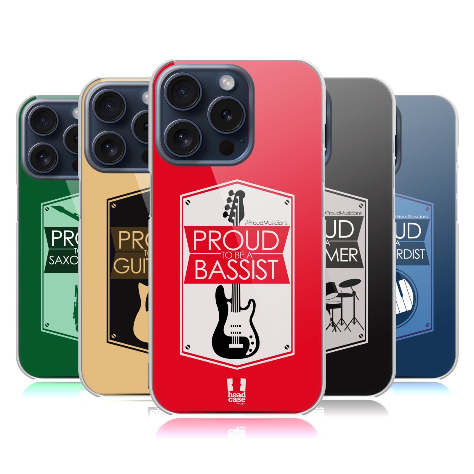 HEAD CASE DESIGNS PROUD MUSICIANS HARD BACK CASE FOR APPLE iPHONE PHONES