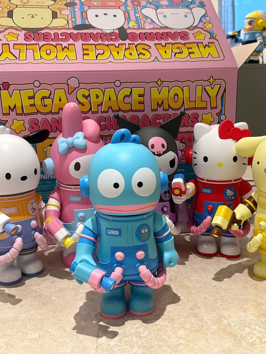 その他 MEGA SPACE MOLLY SANRIO kuromi 400% OMGGG FINALLY unboxing the Mega Space Molly Kuromi 400