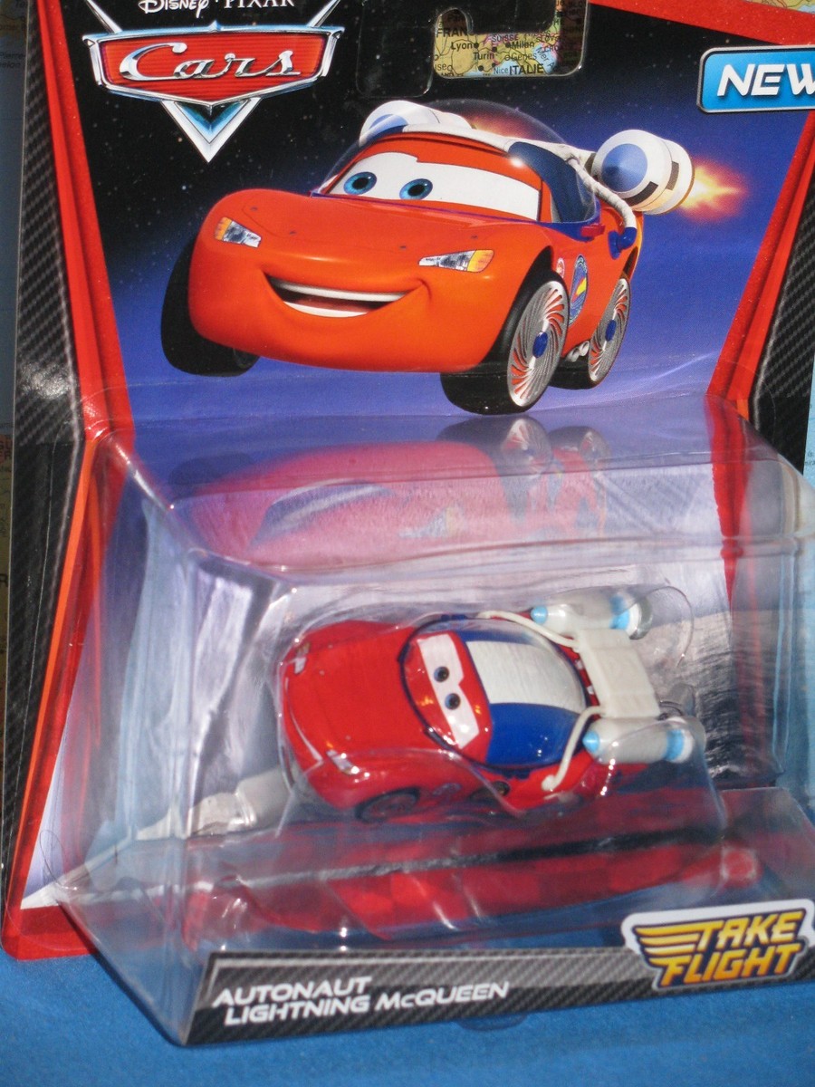 DISNEY PIXAR CARS TAKE FLIGHT AUTONAUT LIGHTNING McQUEEN ***BRAND